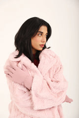 Breakout DOUBLE-BREASTED FUR JACKET For Women