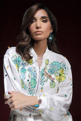 Wardha Saleem | Luxury Pret Fusion Wear | ZARA BOMBER JACKET WITH CARGO PANTS (2PC)