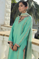 Sana Abbas | Velvet Formals | AQUAMARINE