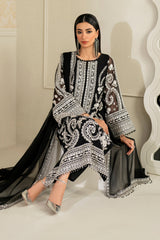 Baroque | Formals Collection | EMBROIDERED CHIFFON UF-4158