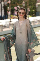 Noor by Saadia Asad | Eid Luxe Chikankari 26 | D4 - Smoke Zinc