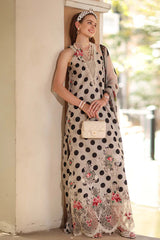 Noor by Saadia Asad | Eid Luxe Printkhaas 26 | D4 - B - Moonlight Polka