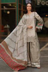 Charizma | Infinity Lawn | 3-PC Unstitched Embroidered Lawn Collection IN6-01