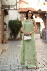 Noor by Saadia Asad | Luxe Chikankari 26 | D3 - A - Pistachio