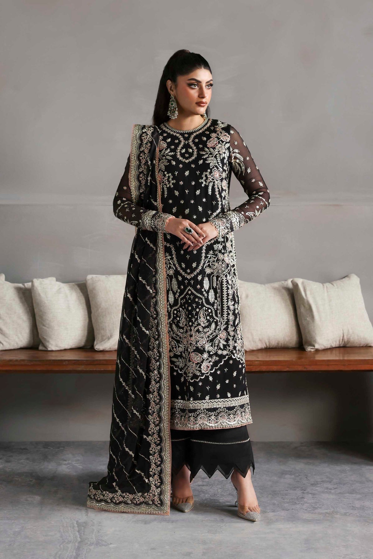 Akbar Aslam | Meeras Luxury Chiffon 25 | Zehmaya | Zayan Clothing UK