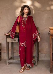 Crimson | MITTI WINTER PRET 25 | Nina Nakhray | Zayan Clothing UK