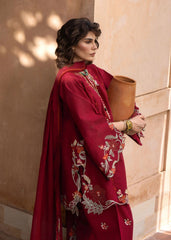 Crimson | MITTI WINTER PRET 25 | Nina Nakhray | Zayan Clothing UK