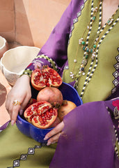Crimson | MITTI WINTER PRET 25 | Rani Vogue(Plum) | Zayan Clothing UK