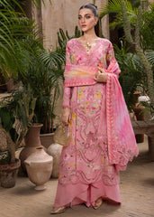 Crimson | Tasawar 25 | PETALS AND PROMISES - D2A | Zayan Clothing UK