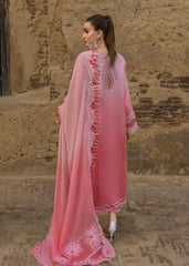 Crimson | Tasawar 25 | ALL THINGS OMBRE - D1B | Zayan Clothing UK