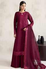 Faiza Saqlain | Reina Formals | Fuchsia Glow
