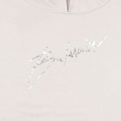 Balmain Off-White Silver S Hoodie For Men