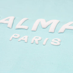 Balmain Sky Blue T-Shirt For Men