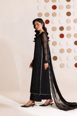 Farasha | Chiffon Threads 26 | Charcoal Whisper