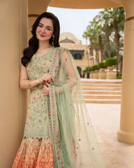 Aya Luxury Lawn Eldira - Faiza Saqlain 3-Piece