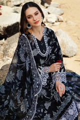 Farasha | Printed Essentials | Sable Dusk