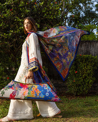 Esmel | Mon Tresor Luxe Lawn 26 | Clair De Lune