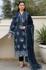 Farasha | Summer Weaves Embroidered Lawn | Royal Lux