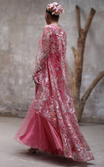 Threads and Motifs | Formal Dresses 25 | NET EMBROIDERED JAKCET WITH MAXI