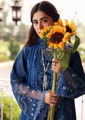 Sardinia | Embroidered Lawn Edit 26 | Terrace Blue