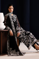 Baroque | Formals Collection | EMBROIDERED COTTON NET UF-4441