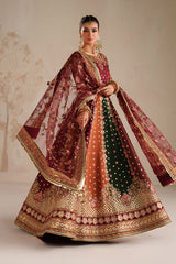 Baroque | Formals Collection | EMBROIDERED RAW SILK UF-4366