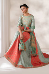 Baroque | Formals Collection | EMBROIDERED SILK UF-4141