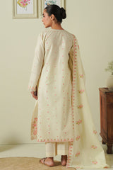 Cross Stitch | Mahiri Embroidered Lawn 24 | IVORY BLOSSOM