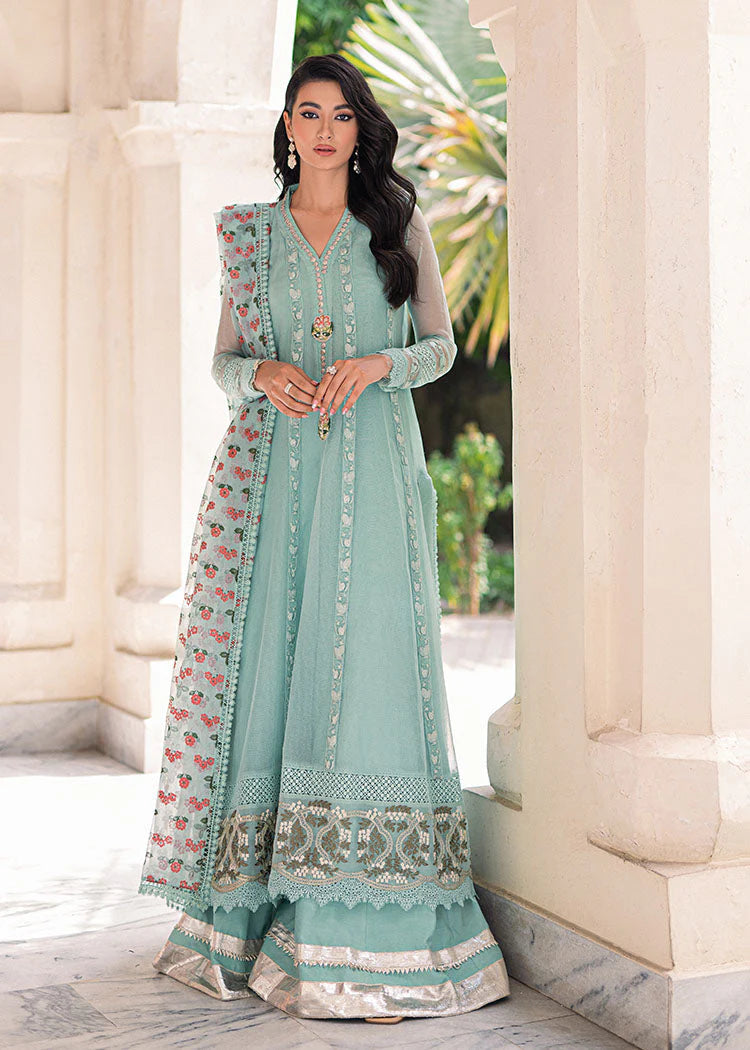 Saira Shakira | Luxury Pret | Tiffany Blue | Zayan Clothing UK