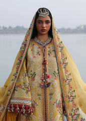Ochre - Hussain Rehar Luxury Lawn 26 Eid Edit