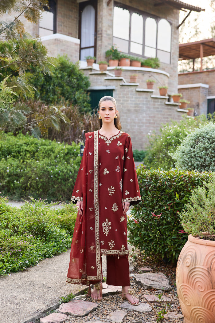 Farasha | Sorine Summer 26 | Maroon Majesty