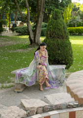 Elaf Premium | Signature Embroidered Lawn with Chiffon Collection 26 | ESG-7A STELLA