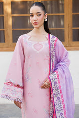 Farasha | Summer Weaves Embroidered Lawn | Petal Bloom