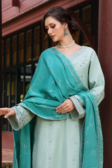 Naqshi | Nuri Khaddar Velvet Marina | Salsabeel