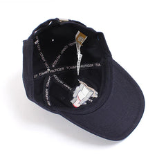 TMY Navy Blue Flag Cap For Men