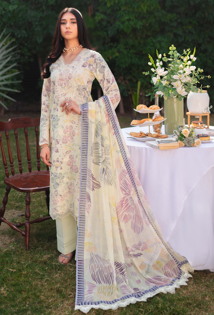 Humdum | Gardenia Lawn 24 |Printkari Lawn - PLG 05