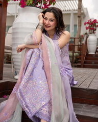Aya Luxury Lawn Suela - Faiza Saqlain 3-Piece