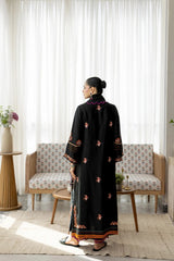 Wahaj M Khan | Sanam Luxe | Noir Sanam Kaftan