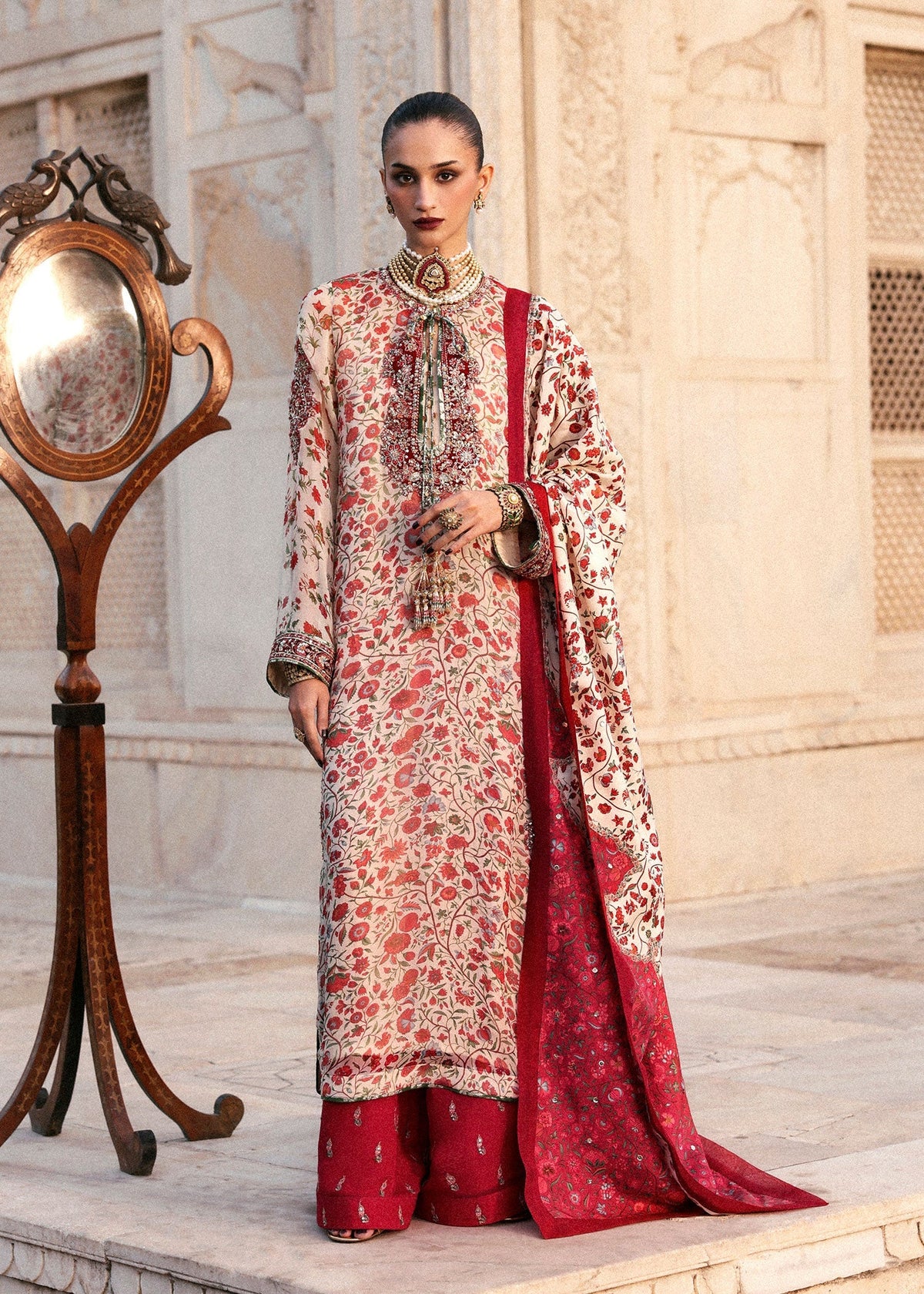 Hussain Rehar | Luxury Pret AW 25 | Ivoria