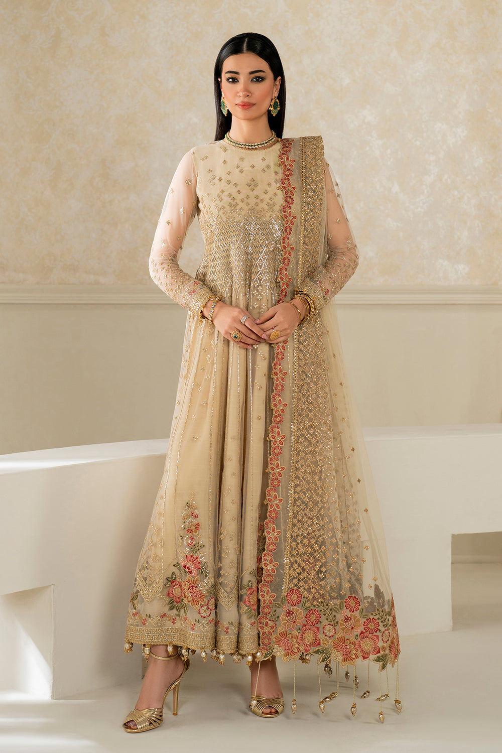 Baroque | Formals Collection | EMBROIDERED NET UF-4159