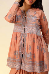 GENERATION | PAISLEY GARDEN FLARED SET | S26B4137-Graphite