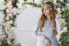 Wahajmkhan | Eden wedding Formals | PERIWINKLE PEPLUM & LENGA
