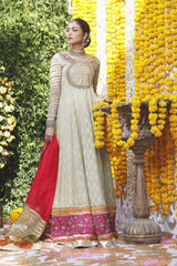 Wahajmbegum | Mehrunnisa Wedding Formals | MINT HYDERABADI GOWN