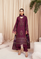 Zarqash | The Winter Luxe Pret | PLUM REVERI