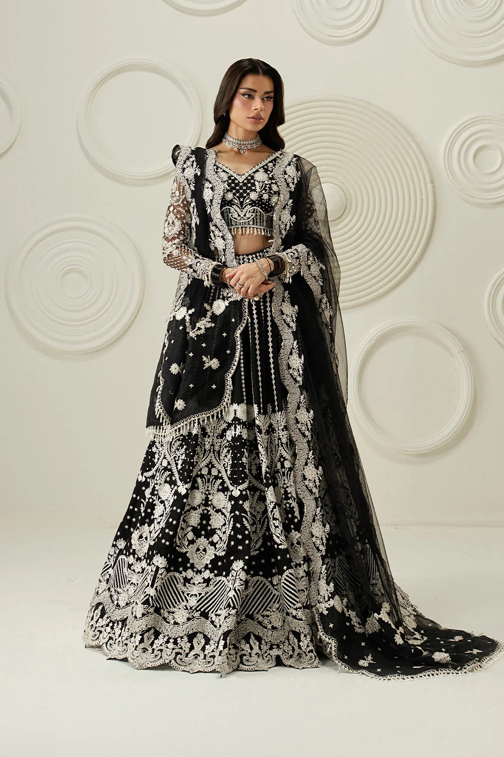Maryum N Maria | Bridal Collection ‘26 | EMPRESS VEIL - MSS6929