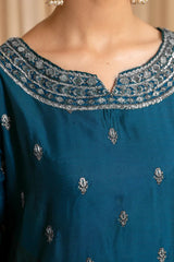Ellena | Pret Dresses | 3-PC Stitched Embroidered Suit  815BLS
