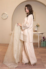 Ellena | Pret Dresses | 3-PC Stitched Embroidered Suit 972SKM