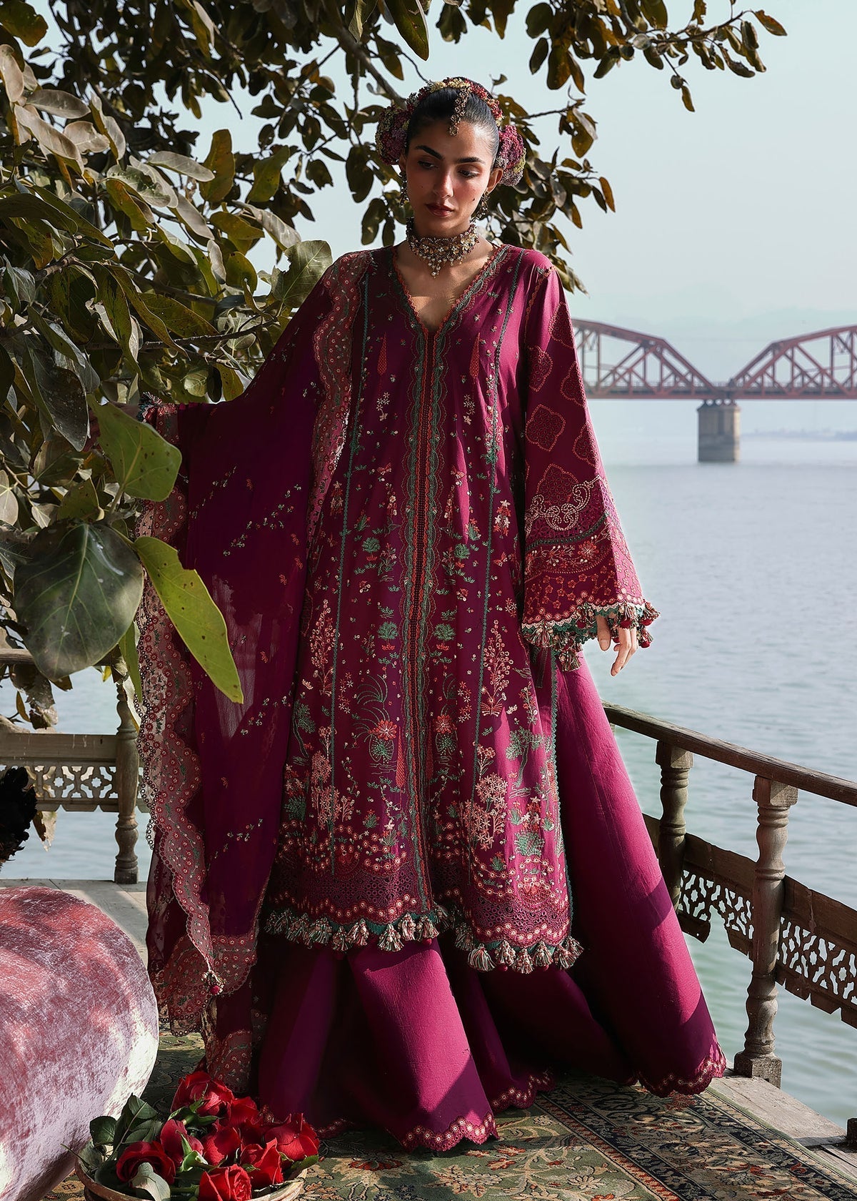 Hussain Rehar | Kalabagh Luxury Lawn 26 | Anjas