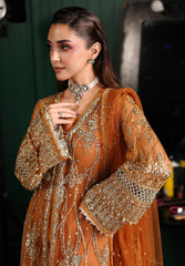 Elaf Premium | Stardom Formal Handwork 25 | ESH-09 SAFFRON