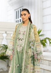 Elaf Premium | Signature Embroidered Lawn with Chiffon Collection 26 | ESG-1A ELARA